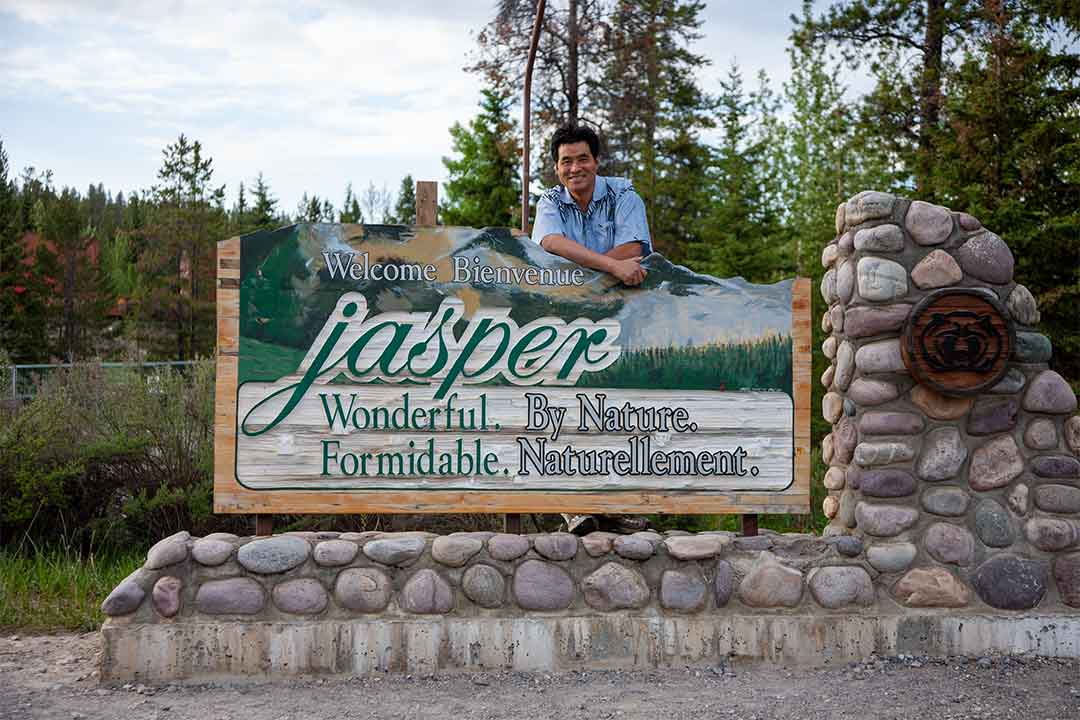 2021 prior Old Jasper Welcome Sign