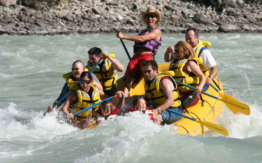 Rafting Mile 5, Athabasca River